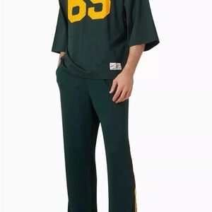 Champion Green and Yellow Men's Shirt